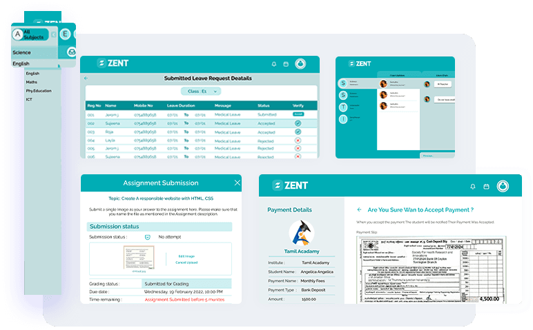 Zent Dashboard